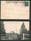 Posthilfsstelle Neureuth Taxe Tegernsee 1913 (25524)