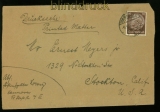 dt. Reich Mi # 486 EF Auslandsstreifband USA  (14354)