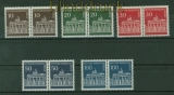 Berlin Mi # 286/90 Brandenburger Tor waagerechte Paare postfrisch (41547)