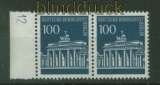 Berlin Mi # 290 postfrisches Paar mit Druckerzeichen 12 (41549)