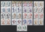 Berlin Mi # 770/849 postfrisch Frauen waagerechte Paare (30560)