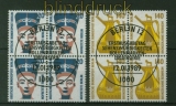 Berlin Mi # 831/32 Sehenswrdigkeiten 4er-Blcke gestempelt SSt. (41797)