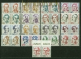 Berlin Mi # 770/849 postfrisch Frauen waagerechte Paare (40113)