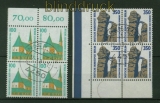 Berlin Mi # 834/35 Sehenswrdigkeiten 4er-Blcke gestempelt SSt. (41798)