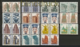 Berlin Mi # 793/874 postfrisch Sehenswrdigkeiten waagerechte Paare (20253)