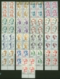 Berlin Mi # 770/849 postfrisch Frauen 4er-Blcke (41790)