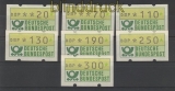 Bund ATM 1981 Mi # 1 Versandstellensatz 2 postfrisch (20174)