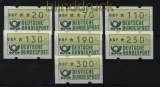 Bund ATM 1981 Mi # 1 Versandstellensatz 2 postfrisch (28243)