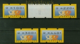 Bund ATM 1999 Mi # 3 Type 3 Versandstellensatz 1 postfrisch teilw. mit Nummer (41651)