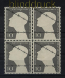 Bund Mi #  165 postfrischer 4er-Block Deutsche Kriegsgefangene (33453)