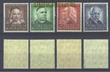 Bund Mi #  173/76 postfrisch Helfer der Menschheit 1953 geprft Schlegel BPP (17425)