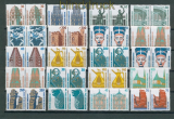 Bund Mi # 1339 bis 2009 postfrisch Sehenswrdigkeiten waagerechte Paare (26667)