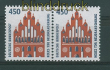 Bund Mi # 1623 postfrisch Sehenswrdigkeiten waagerechtes Paar (27486)