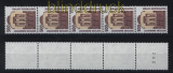 Bund Mi # 1679 R I postfrisch Sehenswrdigkeiten 5er-Streifen (32484)