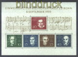 Bund Mi # Block  2 postfrisch Beethovenblock (17042)