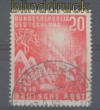 Bund Mi #  112 f 11 B Bundestag gestempelt (43566)