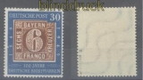 Bund Mi #  115 II 30 Pfg. 100 J. Briefmarken gepr. Schlegel BPP (43571)