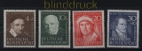Bund Mi #  143/46 postfrisch Helfer der Menschheit 1951 (32950)