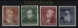 Bund Mi #  156/59 postfrisch Helfer der Menschheit 1952 (32952)