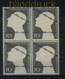 Bund Mi #  165 postfrischer 4er-Block Deutsche Kriegsgefangene (33454)