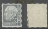 Bund Mi #  189 postfrisch Heuss I 50 Pfennig geprft Schlegel BPP (43445)
