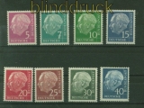 Bund Mi # 179y/260y postfrisch Heuss Lumogen (41114)