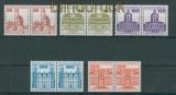 Bund Mi # 1139/43 postfrisch Burgen & Schlsser waagerechte Paare (27469)
