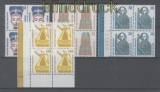 Bund Mi # 1398/1401 postfrisch Sehenswrdigkeiten 4er-Blcke (42819)