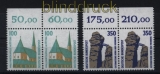 Bund Mi # 1406/07 postfrisch Sehenswrdigkeiten waagerechte Oberrandpaare (31377)