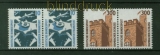 Bund Mi # 1347/48 postfrisch Sehenswrdigkeiten waagerechte Paare (42126)