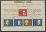 Bund Mi # Block  2 postfrisch Beethovenblock (21864)