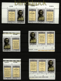 DDR Zusammendrucke Mi # 3254/55 postfrisch WZd 807/12 Friedrich Schiller (29592)