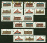 DDR Zusammendrucke Mi # 3067/70 postfrisch WZd 699 - SZd 339 Postgebude (40684)
