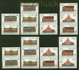 DDR Zusammendrucke Mi # 3067/70 postfrisch WZd 699 - SZd 339 Postgebude (40684)