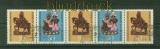 DDR Zusammendrucke Mi # 1521/23 gestempelt WZd 212 und 213 Volkskunst (41173)
