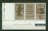 DDR Mi # 2697/98 DV postfrisch Buchkunstausstellung WZd 529 mit Leerfeld (34716)
