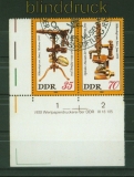 DDR Mi # 2534/37 DV gestempelt WZd 463 mit Druckvermerk Sonderstempel (34704)