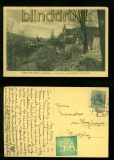 SCHMALKALDEN sw-AK Blick auf Wilhelmsburg und Kirche 1913 (d6347)