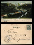 Katzhtte farb-AK Gruss aus .... Panorama 1901 (d5783)