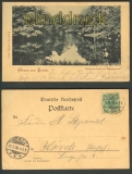 Berlin sw-AK Rousseau-Insel im Thiergarten 1899 (d3142)