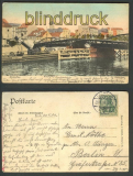 Berlin Spandau farb-AK Charlottenbrcke 1906 (d3136)