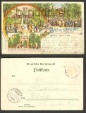 Berlin farb-Litho-AK Gruss a d Neuen Welt 1899 (d3155)
