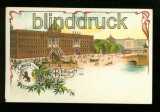 BERLIN farb-Litho-AK Gruss aus ..... Kgl. Schloss mit Schlossbrunnen ungebraucht (d6068)