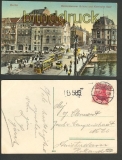 Berlin farb-AK Weidendammer Brcke + Komische Oper 1912 (d4590)
