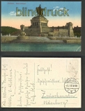 Koblenz farb-AK Kaiser-Denkmal 1918 (d4401)