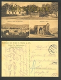 Gasthaus zur Kripp Rhens am Rhein farb-AK 1916 (d4209)