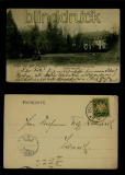 BAD NEUHAUS (Saale) sw-AK Kur- und Schlosshotel 1907 (d6445)