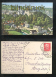 SCHWARZENBERG farb-AK Gesamtansicht 1930 (d6873)