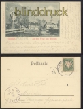 GARMISCH sw-AK Auf dem Weg nach Rissersee 1898 (d6983)