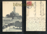 AUERBACH sw-AK Schloturm und Neumarkt Bahnpost 1914 (d6878)